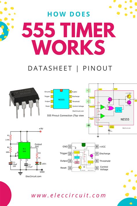 How Does NE555 Timer Circuit Work Datasheet Pinout, 52% OFF