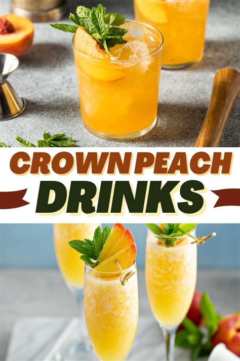 17 Best Crown Peach Drinks for Summer - Insanely Good