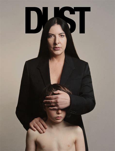 Marina Abramovic for Dust