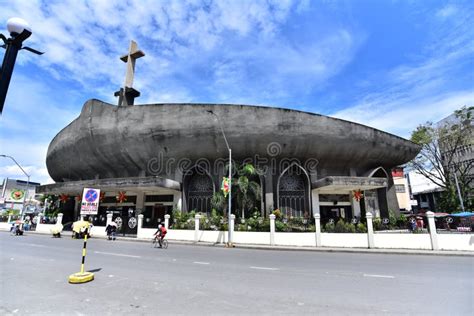 San Pedro Cathedral En Davao, Filipinas Imagen de archivo editorial ...