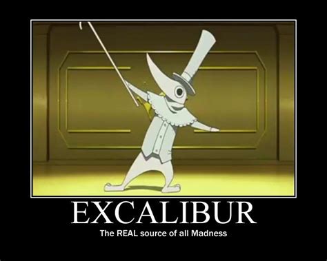 Excalibur motivational poster by Iorigaara on deviantART | Anime soul, Soul eater funny, Soul ...