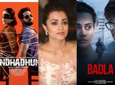 Trisha in Andhadhun, Badla remake? Tamil Movie, Music Reviews and News