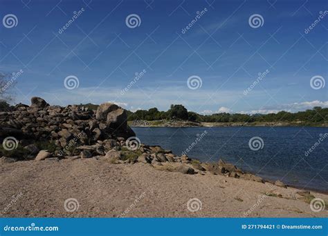 Zambia lake Kariba stock image. Image of biggest, zambia - 271794421