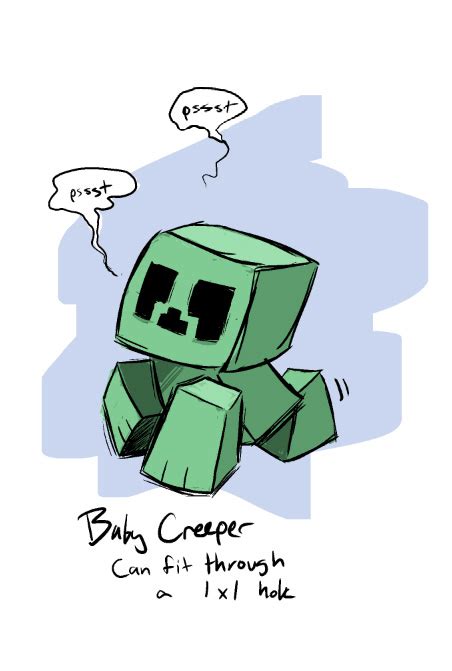 Baby Creeper by peachiekeenie on DeviantArt