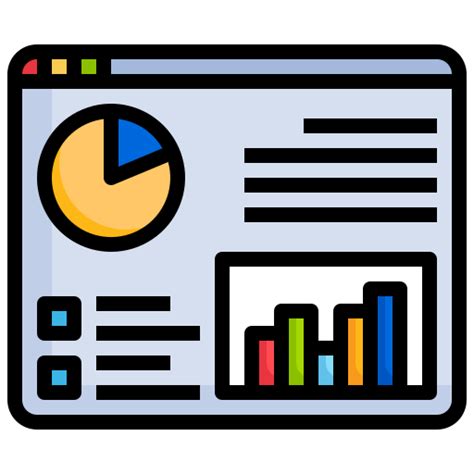 Data visualization Surang Lineal Color icon