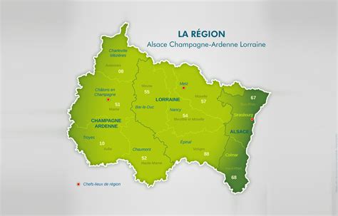 Archives des Région Grand Est carte de France - Arts et Voyages