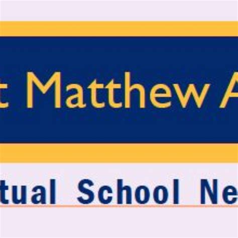 St Matthew Academy - SMA Virtual Newsletter 8