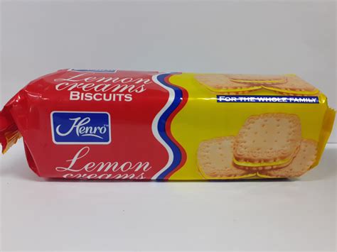 Henro Lemon Cream Biscuits 150g - Mwanaka Fresh Farm Foods and Butchery