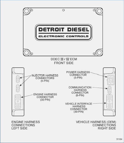 Wonderful Detroit Ddec 2 Ecm Wiring Diagram Three Phase Motor Winding Connection