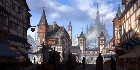 My Wallpaper Collection PT1 | Fantasy city, Fantasy art landscapes ...