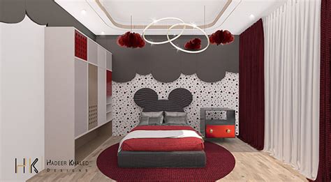 Mickey Mouse Bedroom on Behance