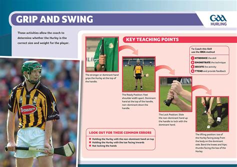 Hurling Skill Cards - Player Pathway Coaching Resources