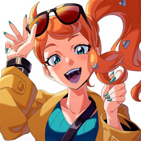 Anime Sonia Pokemon Fan Art - wibu fan art