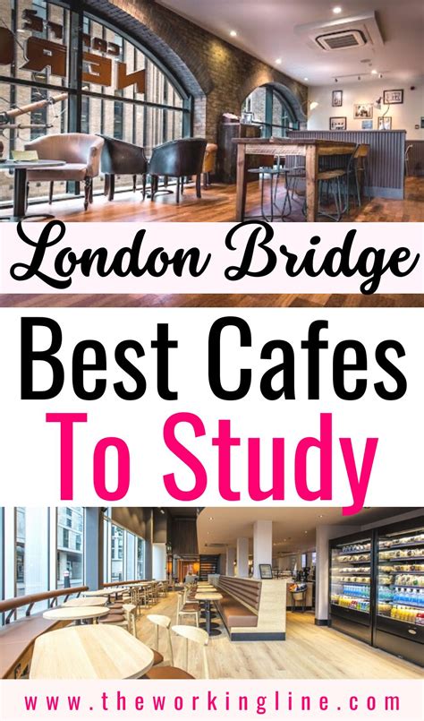 15 Best Study Cafes at London Bridge To Work + Map [2022]