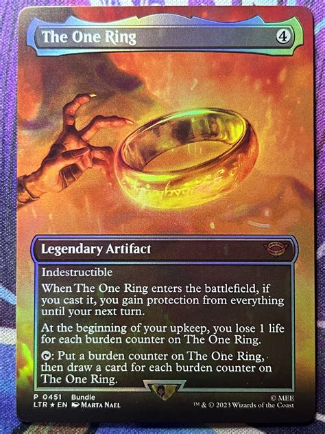 The One Ring LTR Full Art Foil – Bootleg Mage