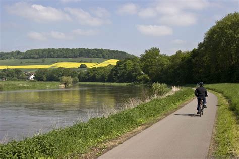 Cycling Route Along the Weser River - Germany - Blog about interesting places