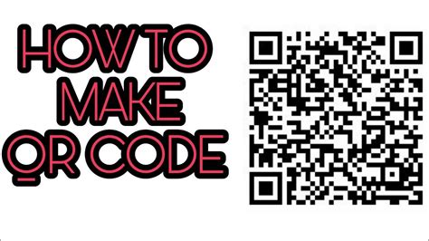 How to make your own QR code in computer - YouTube