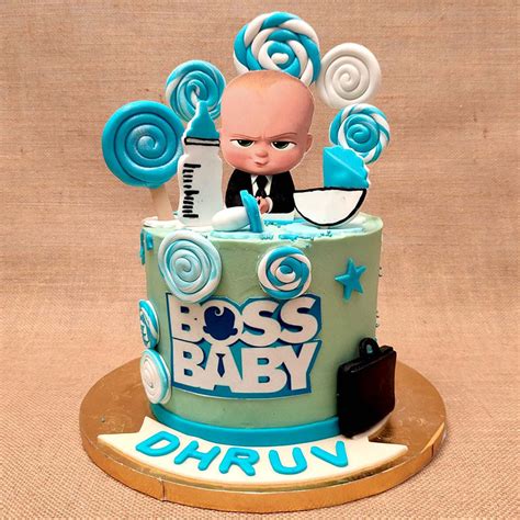 Send Vanilla Flavored Boss Baby Theme Cake Online - GAL22-109556 ...