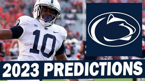 Penn State Football 2023 Predictions - Win Big Sports