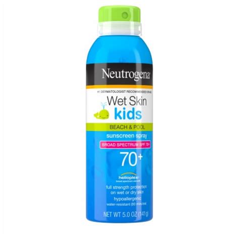 Neutrogena Kids Water-Resistant Oil-Free SPF 70+ Sunscreen Spray, 5 oz ...