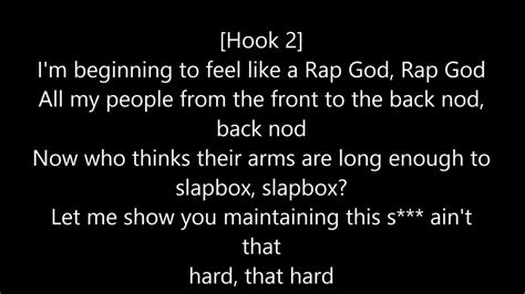 Rap God Words