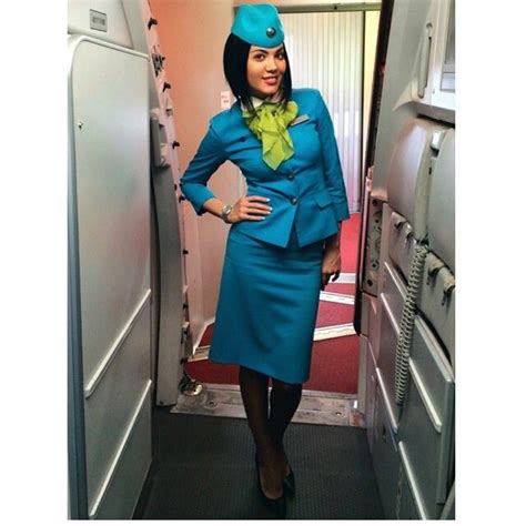 S7 Airlines Stewardess, Elena Maksimova @lady_of_the_sky | Azafata