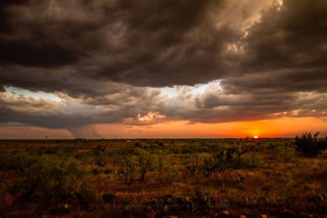 West Texas Photography Art Print Picture of Scenic Sunset | Etsy