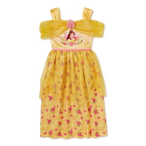 Disney Princess - Belle Disney Princess Girls Fantasy Gown Pajama ...