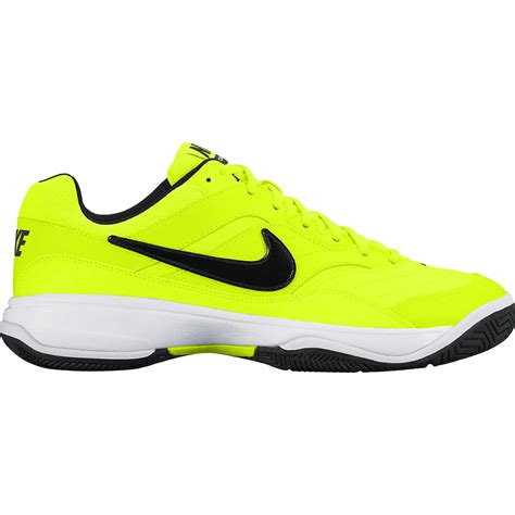 Nike Mens Court Lite Tennis Shoes - Volt - Tennisnuts.com