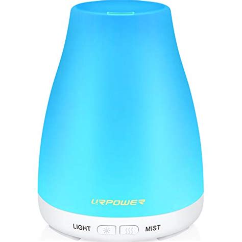 URPOWER 2nd Version Essential Oil Diffuser (6 Hour Home Aromatherapy)