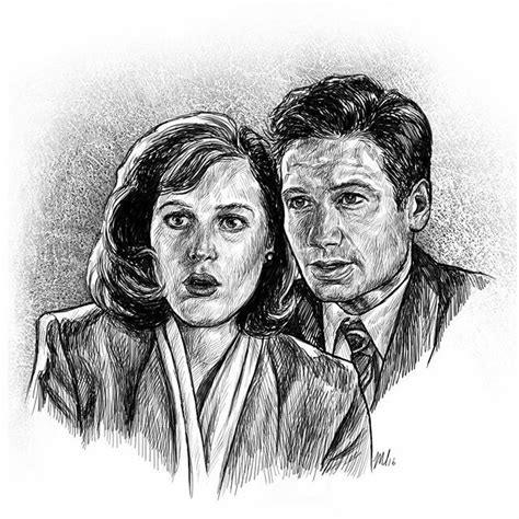 73 best Mulder & Scully Fan Art images on Pinterest | Fan art, Fanart and The x files