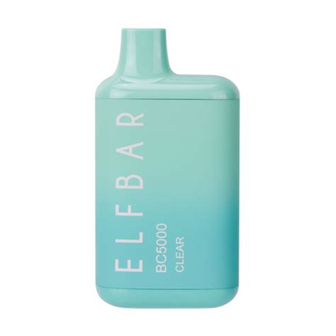 ELFBAR 5000 10CT CLEAR – Serena Wholesale