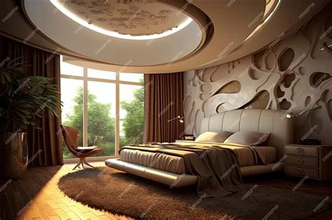 Premium AI Image | Modern Clean Contemporary Bedroom Interior Design AI ...