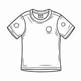 Shirt Coloring Page sketch template