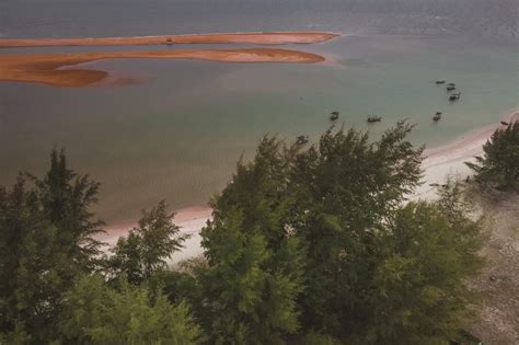 Aerial View of a Coastline · Free Stock Photo