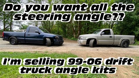 DRIFT TRUCK ANGLE KITS ARE HERE!! FULL INSTALL VIDEO!! - YouTube