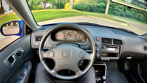 1999 Honda Civic Si - POV Driving Impressions - YouTube