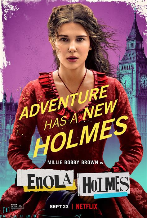 Enola Holmes (2020) - Posters — The Movie Database (TMDB)