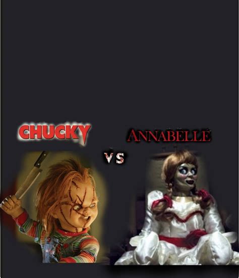 Chucky Vs Annabelle by 91w on DeviantArt