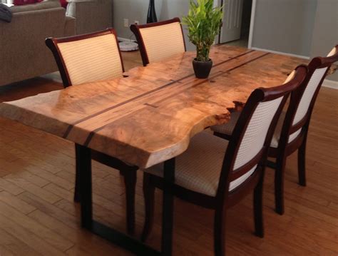 Pin by Madeira Design on Dining table | Live edge dining table, Live ...