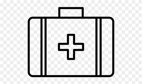 Medical - First Aid Kit Clipart Black And White - Free Transparent PNG Clipart Images Download