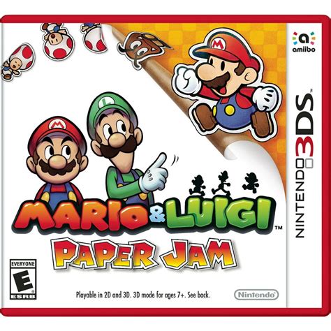 Mario & Luigi Paper Jam, Nintendo, Nintendo 3DS, 045496743598 - Walmart.com - Walmart.com