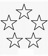 Five Stars coloring Page  Download Print Or Color Online For Free sketch template