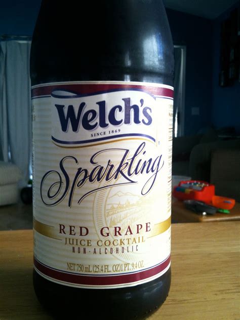 Juice of the Vine: Welch's Sparkling Red Grape Juice