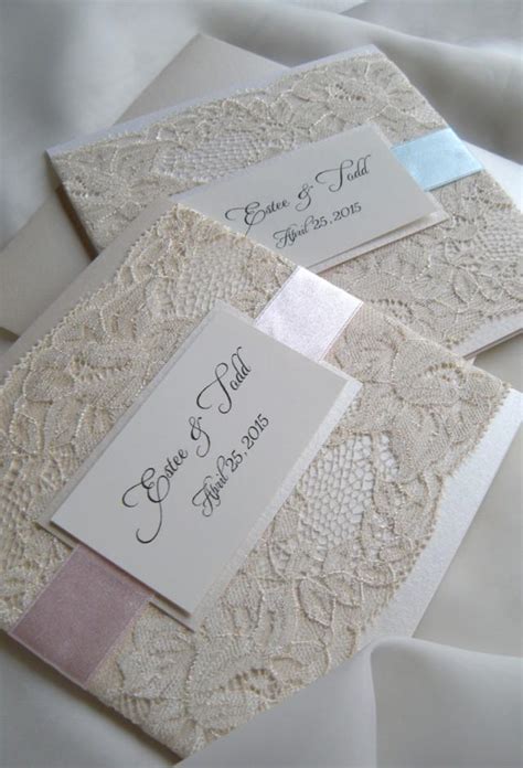 Lace Wedding Invitations #2266132 - Weddbook