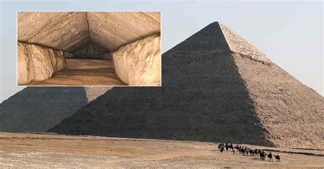 Hidden Chamber Revealed Inside Great Pyramid of Giza - Archaeology Worlds