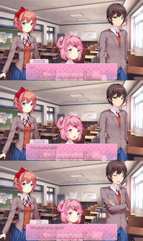 MC is being a downer : r/DDLC