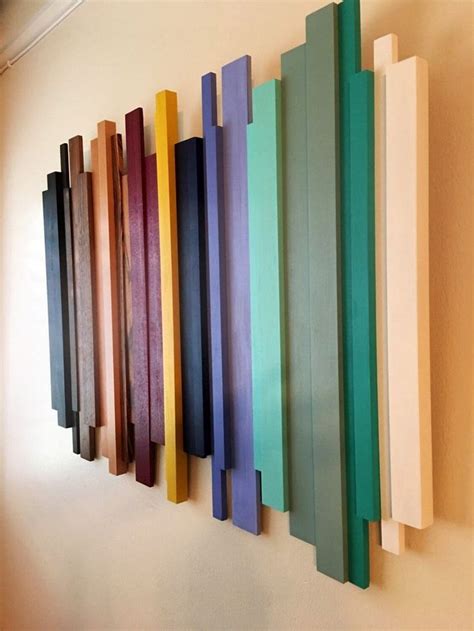 Wood Wall Art, Wood Sculpture, Modern Wood Art, Reclaimed Wood Wall Art ...