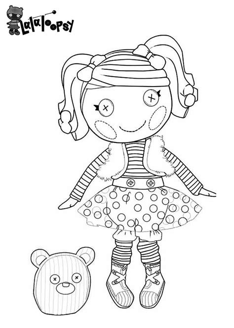 Lalaloopsy Mermaid Coloring Pages at GetDrawings | Free download