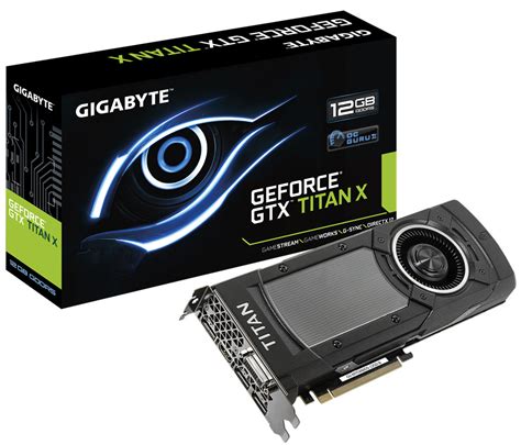 GIGABYTE Announces its GeForce GTX TITAN X | TechPowerUp